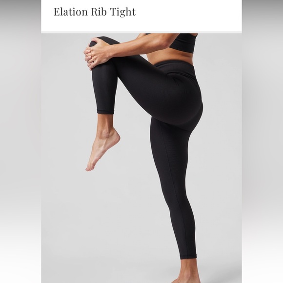 Athleta Elation Rib Tight - Picture 3 of 4